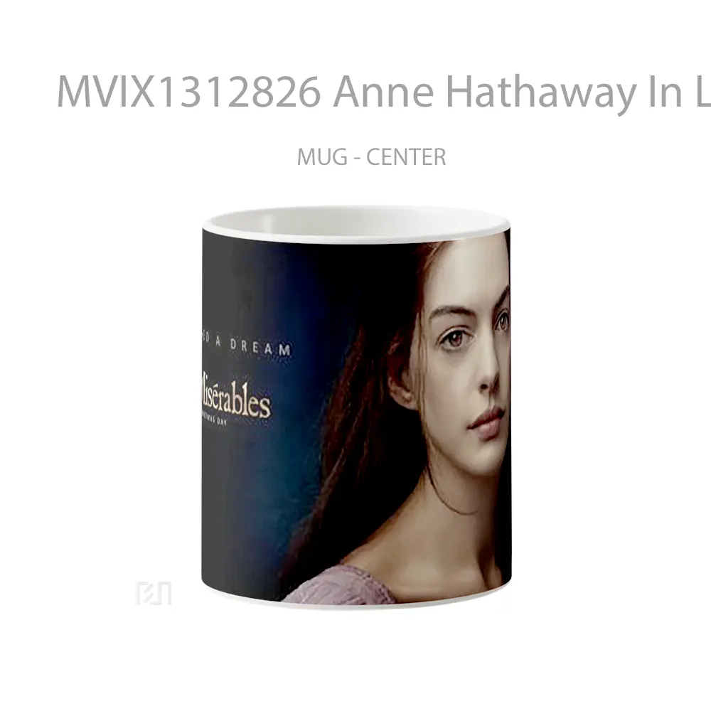 Mug Anne Hathaway In Les Miserables Gelas Selebriti