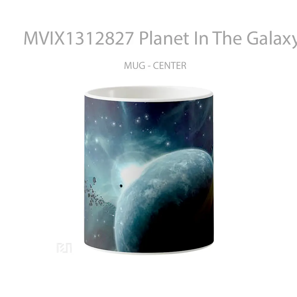 Mug Planet In The Galaxy Gelas Astronomi