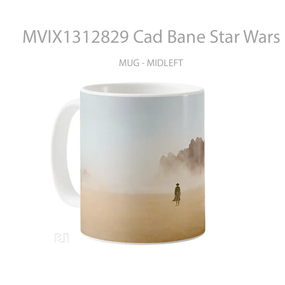 Mug Cad Bane Star Wars Gelas Star Wars - All-side / Desain