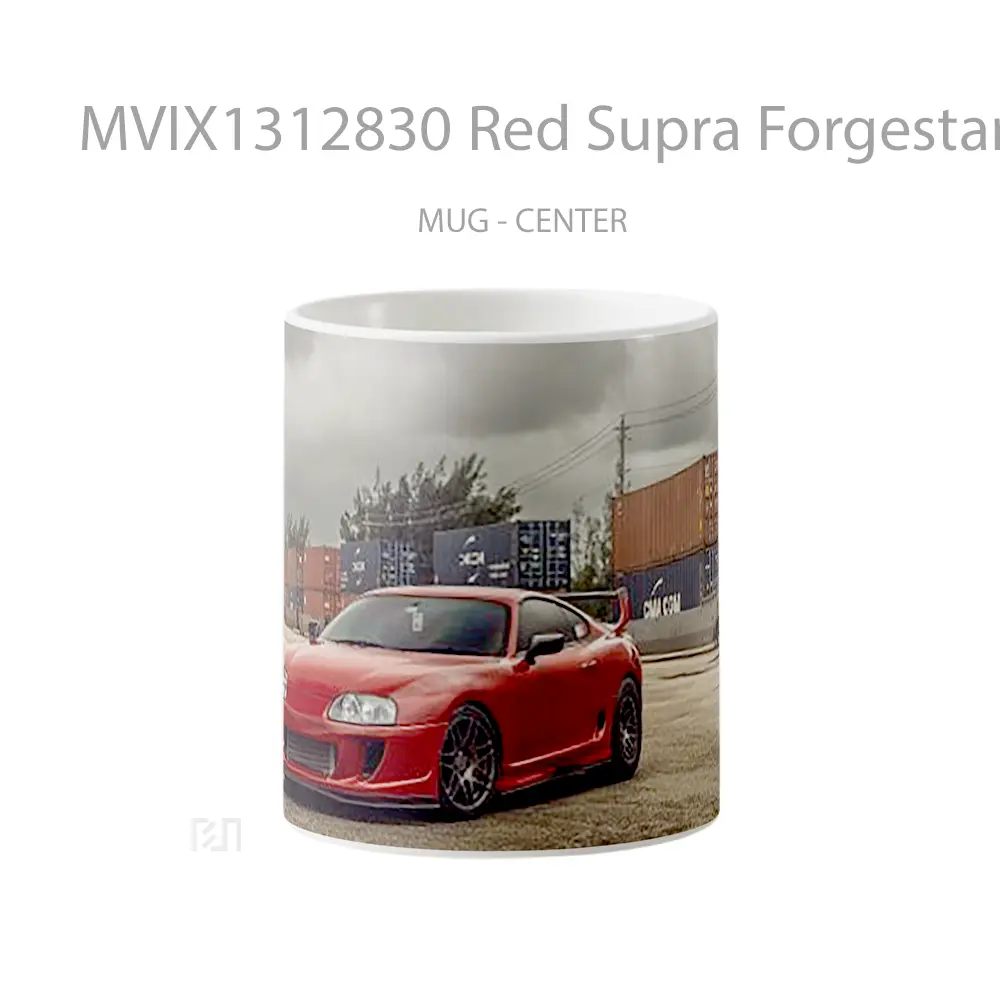 Mug Red Supra Forgestar Wheels 2022 Gelas Keramik Unik