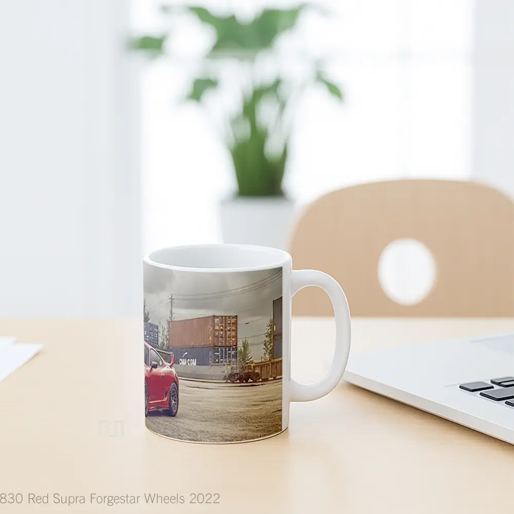 Mug Red Supra Forgestar Wheels 2022 Gelas Keramik Unik - All-side / Desain