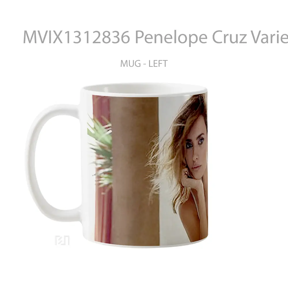 Mug Penelope Cruz Variety Magazine Gelas Keramik Unik - All-side / Desain