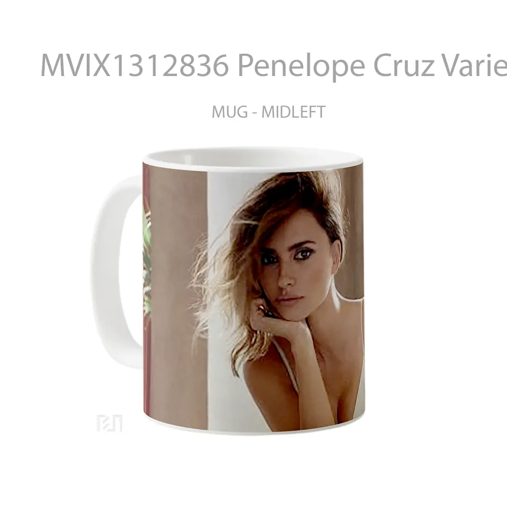 Mug Penelope Cruz Variety Magazine Gelas Keramik Unik - All-side / Desain