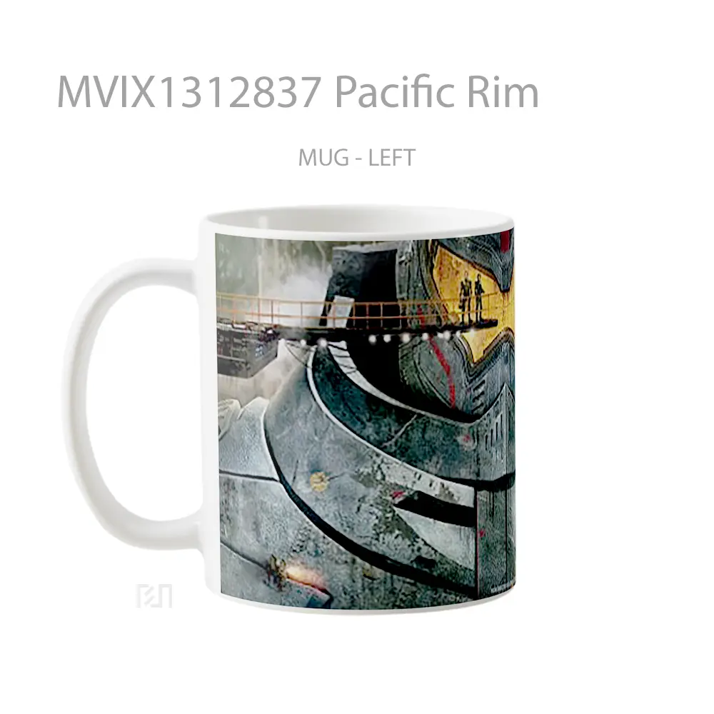 Mug Pacific Rim Gelas Keramik Unik - All-side / Desain
