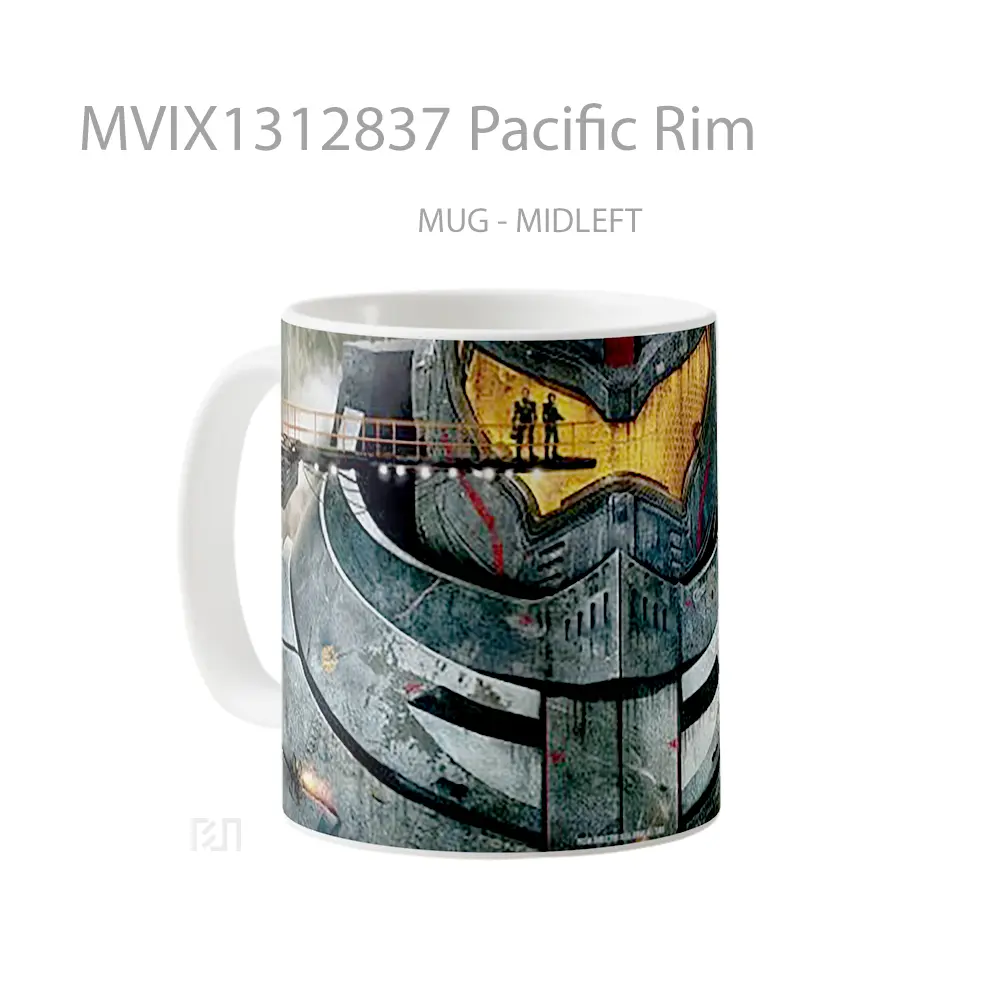 Mug Pacific Rim Gelas Keramik Unik - All-side / Desain
