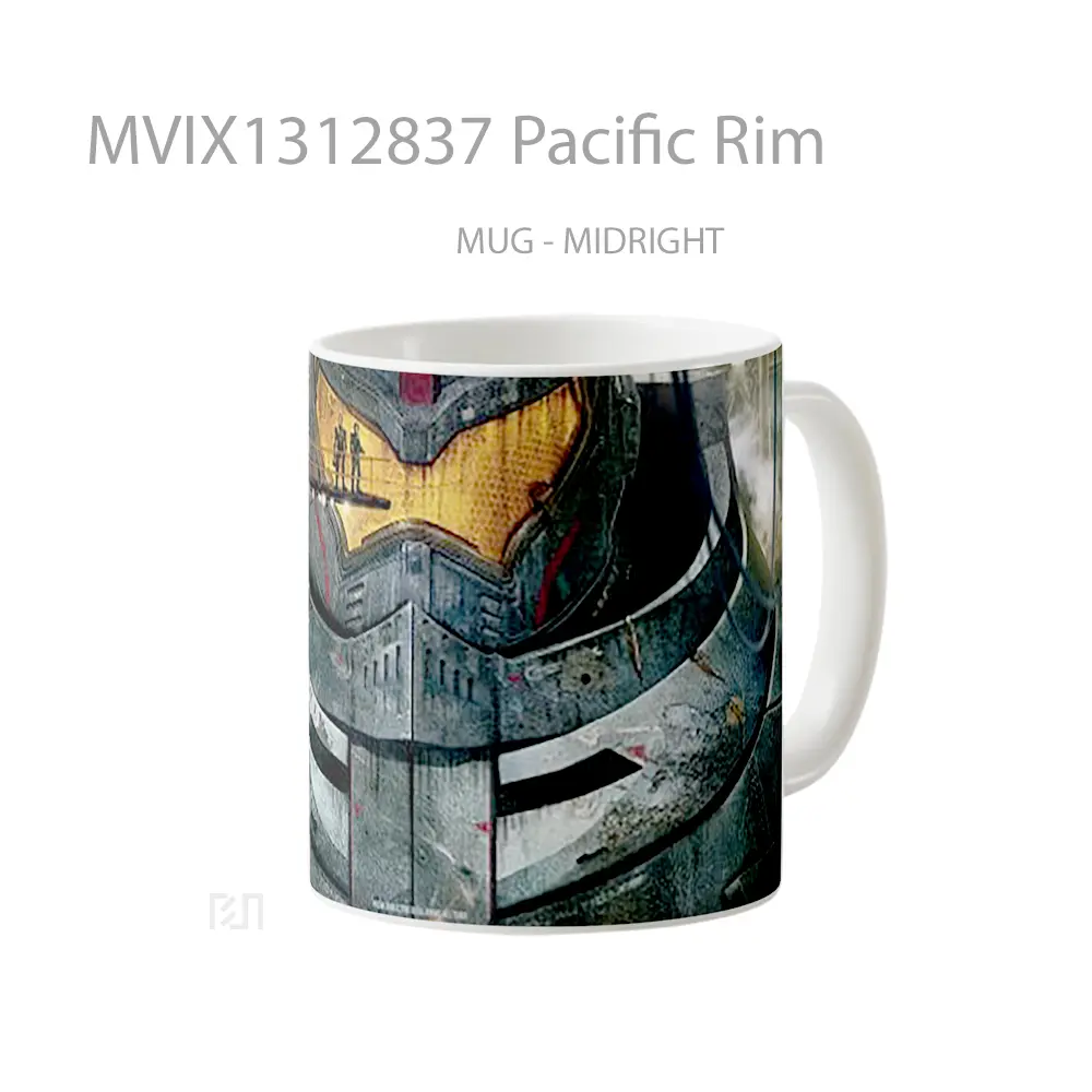 Mug Pacific Rim Gelas Keramik Unik - All-side / Desain