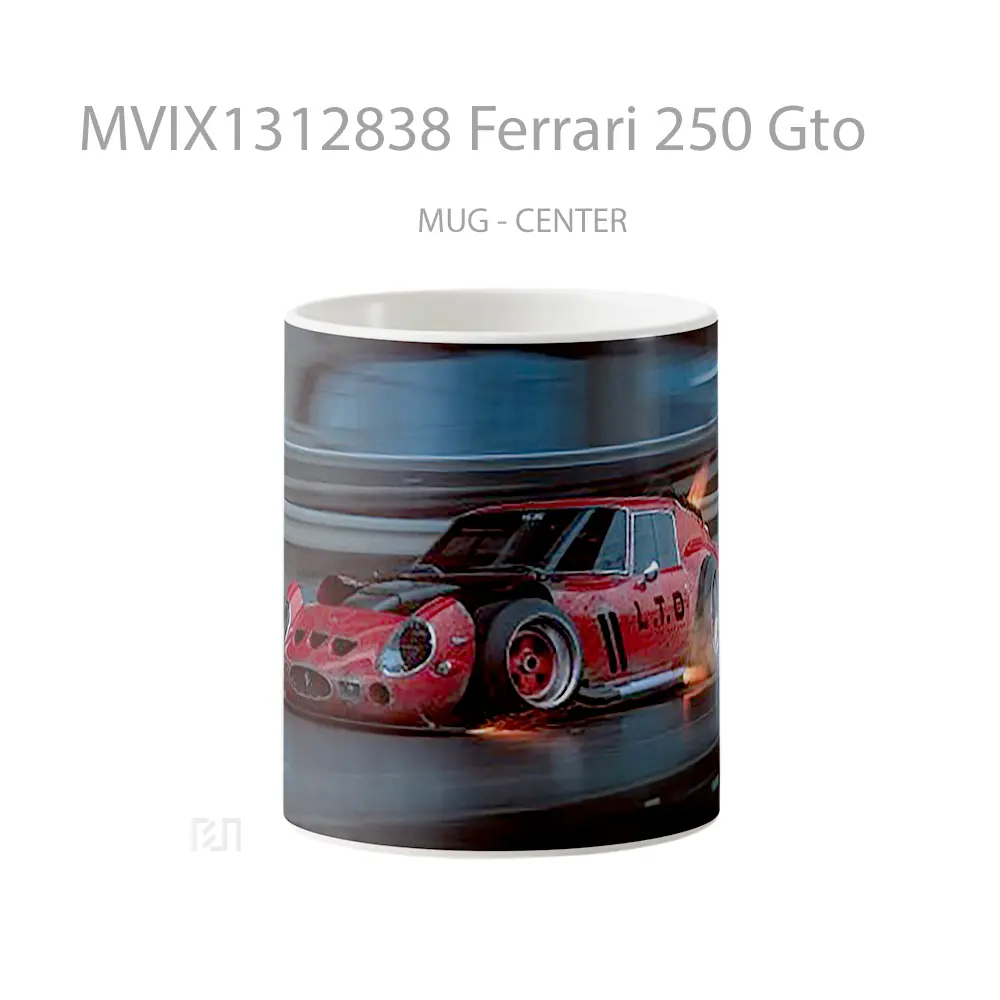 Mug Ferrari 250 Gto Cangkir Mobil