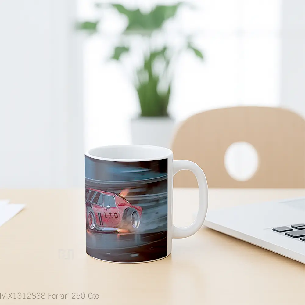 Mug Ferrari 250 Gto Cangkir Mobil - All-side / Desain