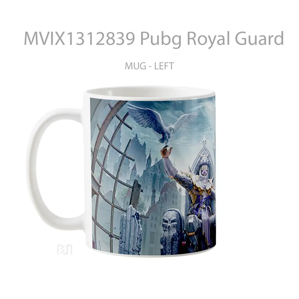 Mug Pubg Royal Guard Cangkir Gamer - All-side / Desain