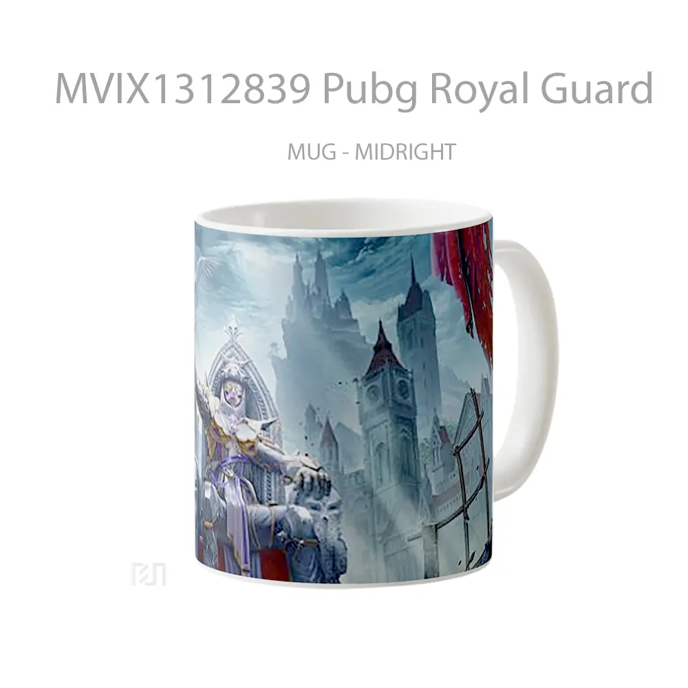 Mug Pubg Royal Guard Cangkir Gamer - All-side / Desain
