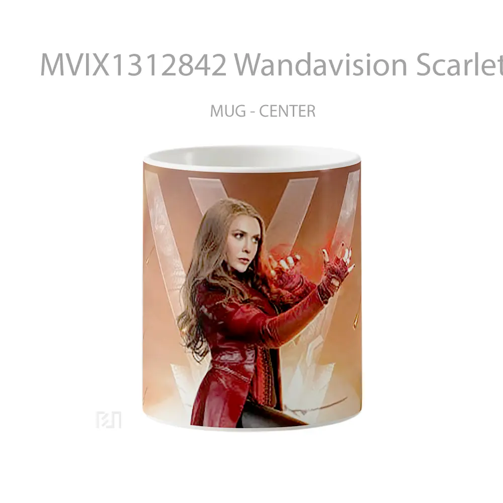 Mug Wandavision Scarlet Witch Gelas Superhero