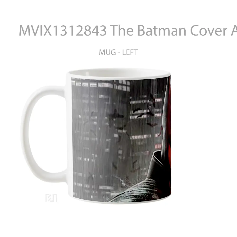 Mug The Batman Cover Art Gelas Superhero - All-side / Desain