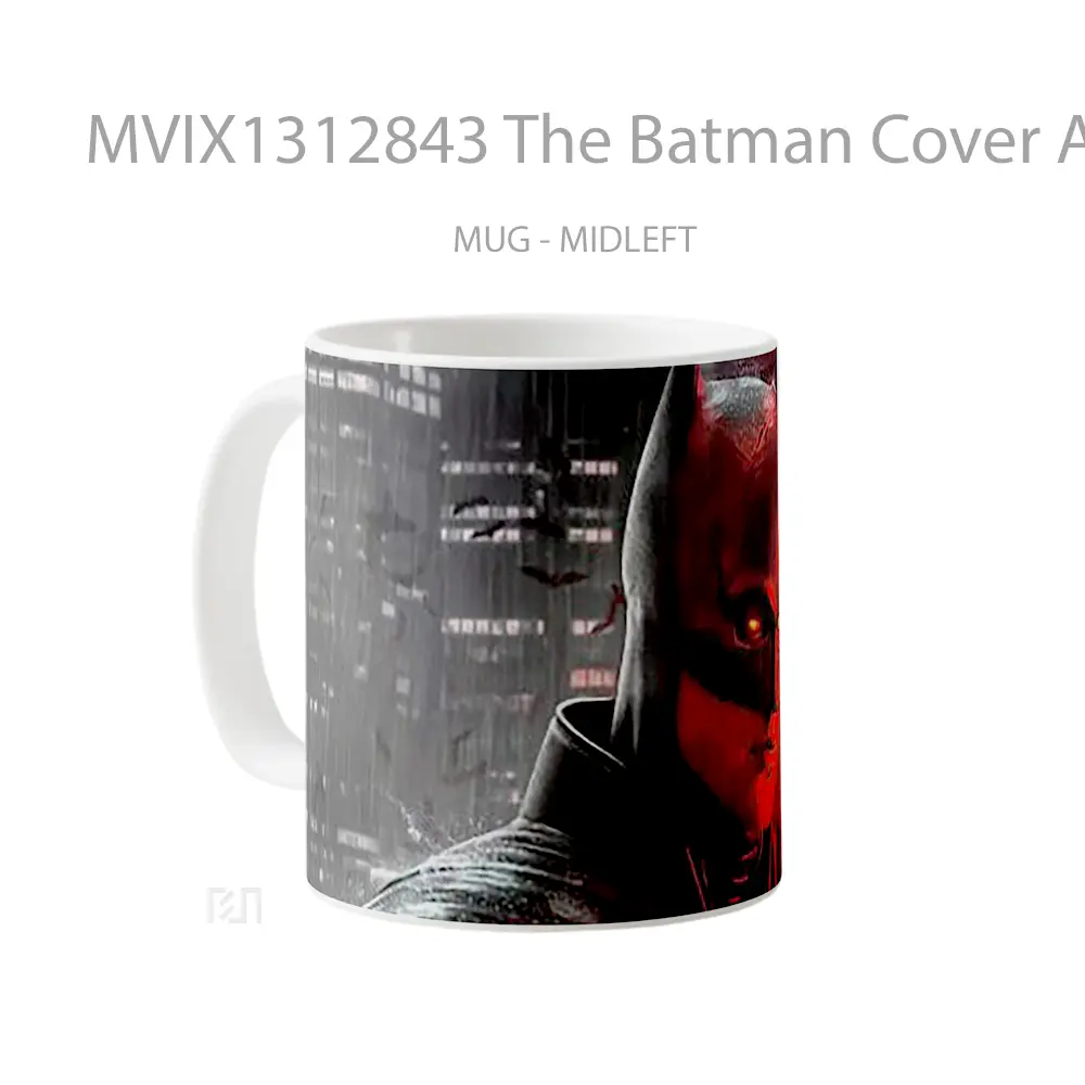 Mug The Batman Cover Art Gelas Superhero - All-side / Desain