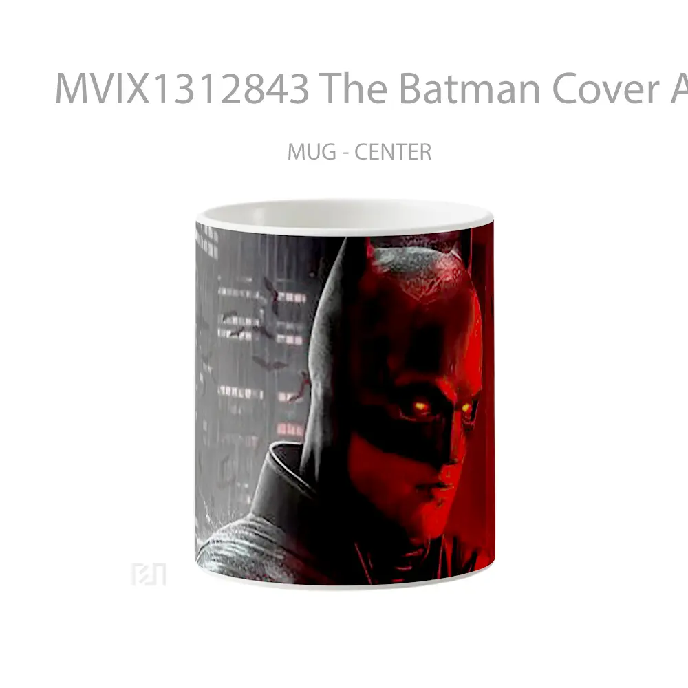 Mug The Batman Cover Art Gelas Superhero