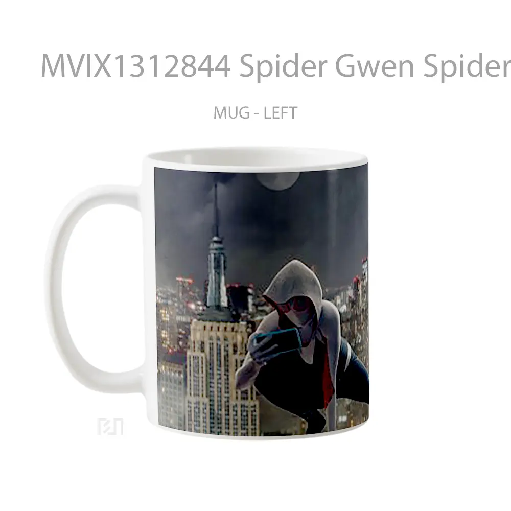 Mug Spider Gwen Spider Man No Way Home Gelas Superhero - All-side / Desain