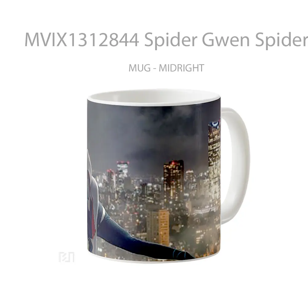 Mug Spider Gwen Spider Man No Way Home Gelas Superhero - All-side / Desain