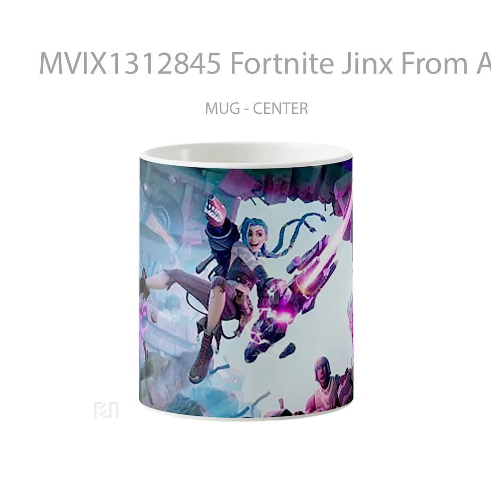 Mug Fortnite Jinx From Arcane Cangkir Gamer