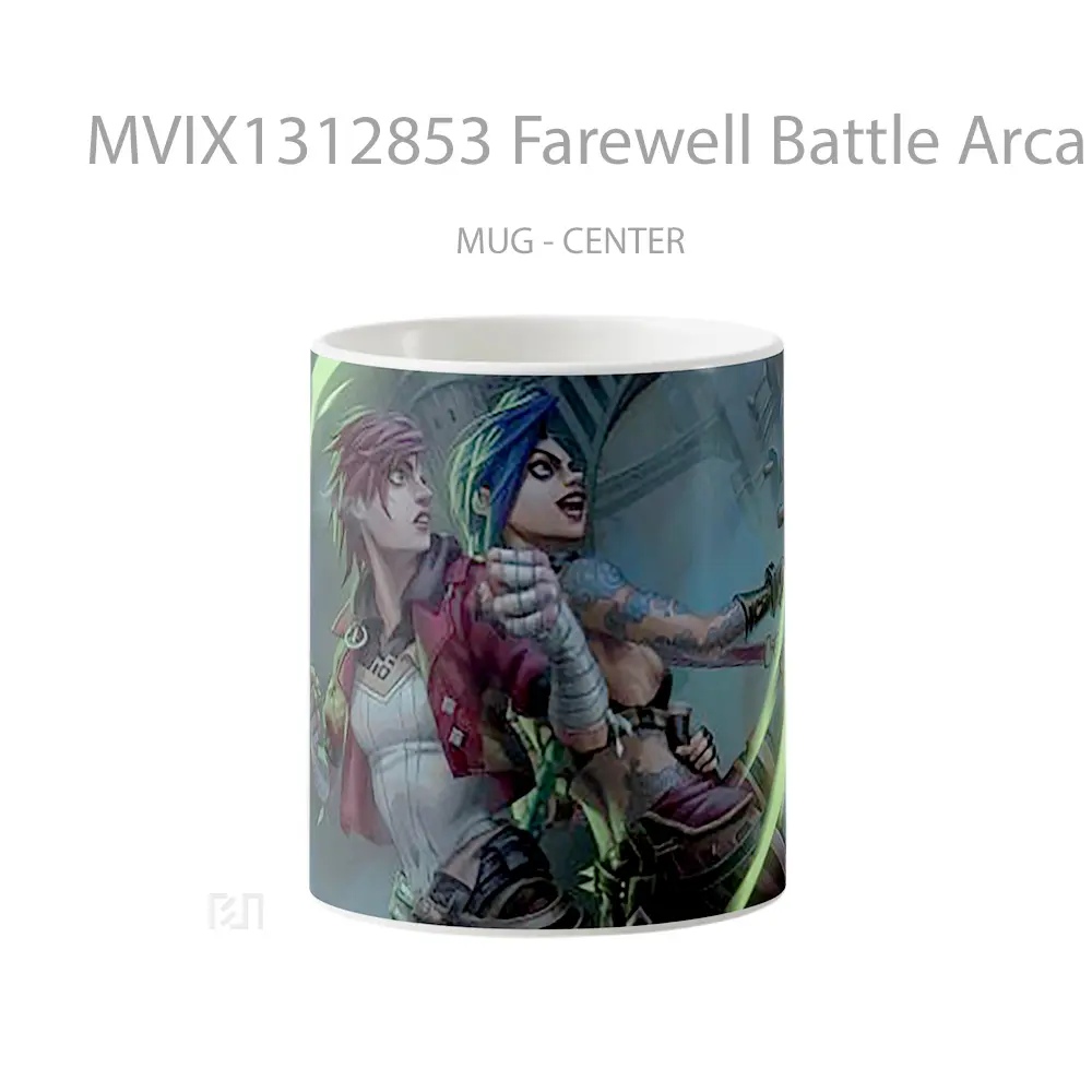 Mug Farewell Battle Arcane Gelas Keramik Unik