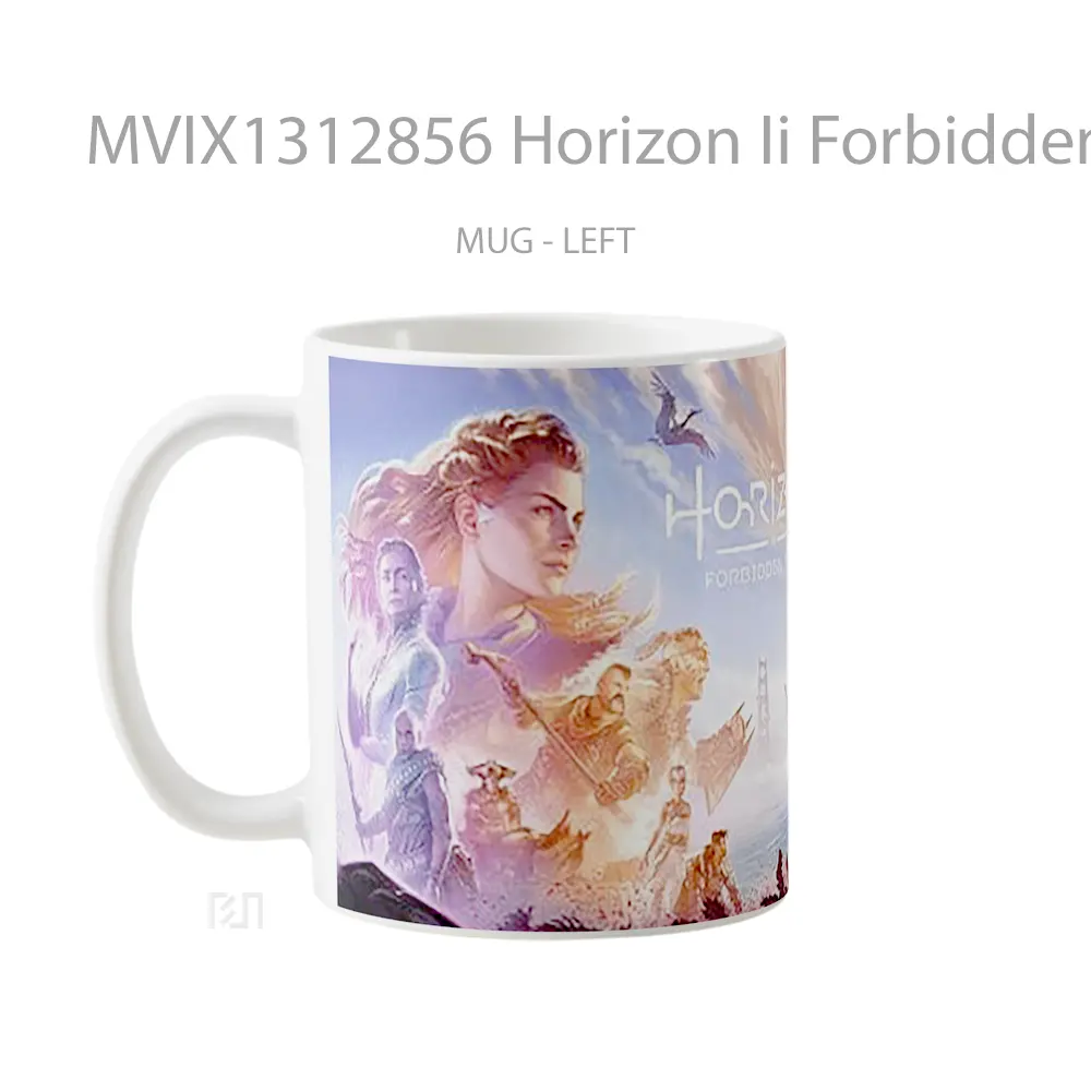 Mug Horizon Ii Forbidden West Gelas Keramik Unik - All-side / Desain