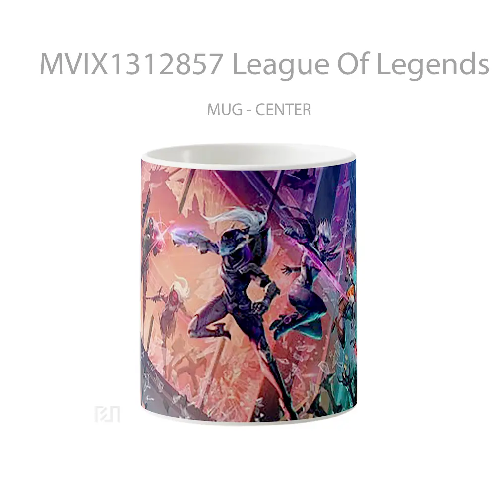 Mug League Of Legends Wild Rift Cangkir Gamer