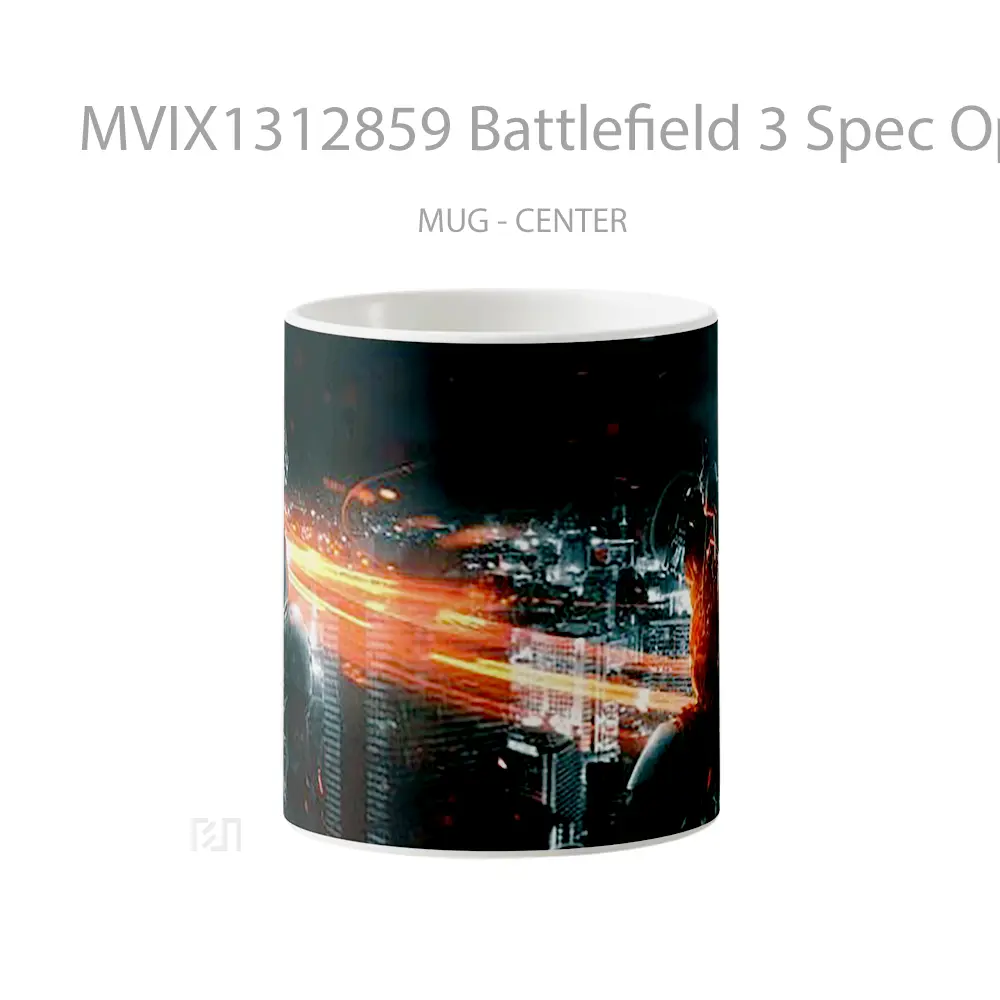 Mug Battlefield 3 Spec Ops Gelas Keramik Unik