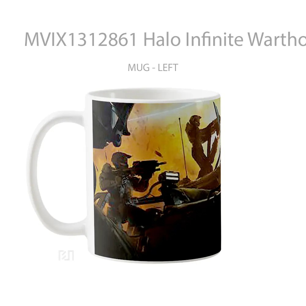 Mug Halo Infinite Warthogs Cangkir Gamer - All-side / Desain