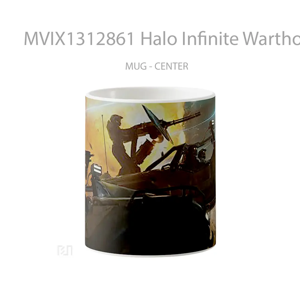 Mug Halo Infinite Warthogs Cangkir Gamer