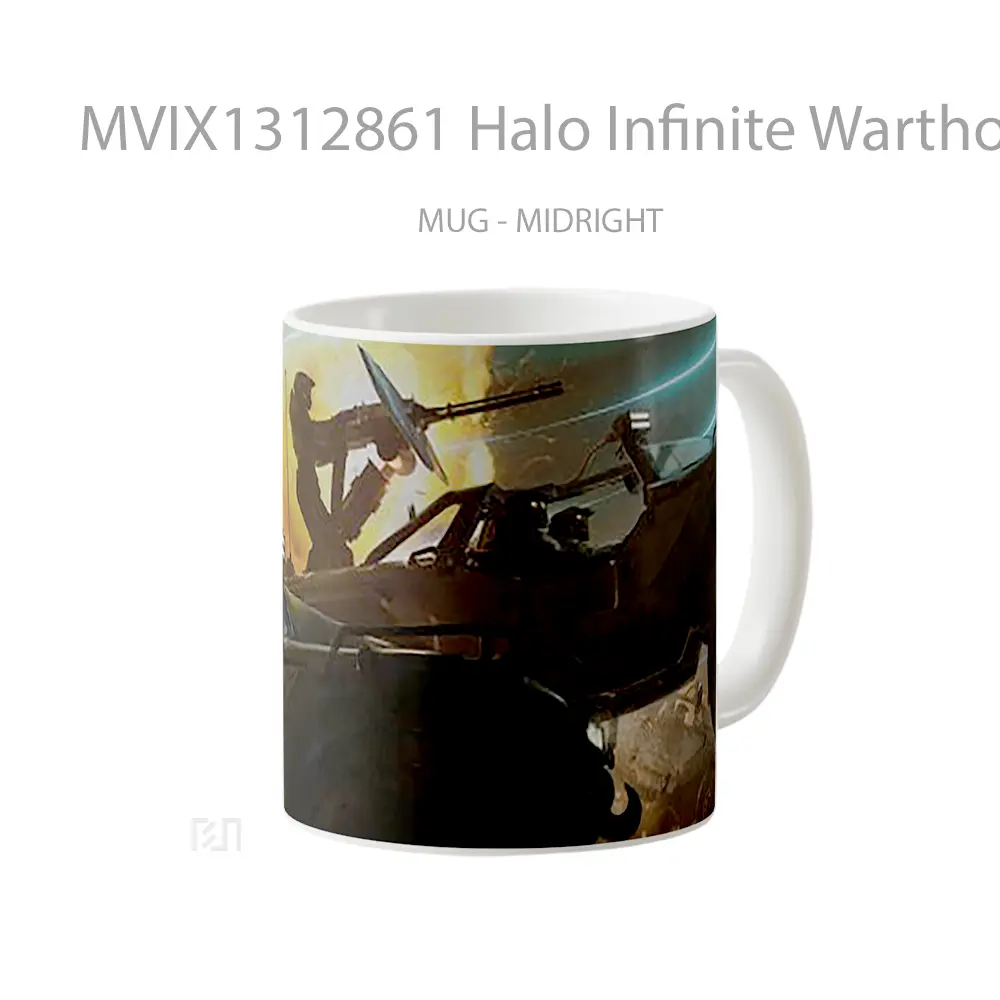 Mug Halo Infinite Warthogs Cangkir Gamer - All-side / Desain