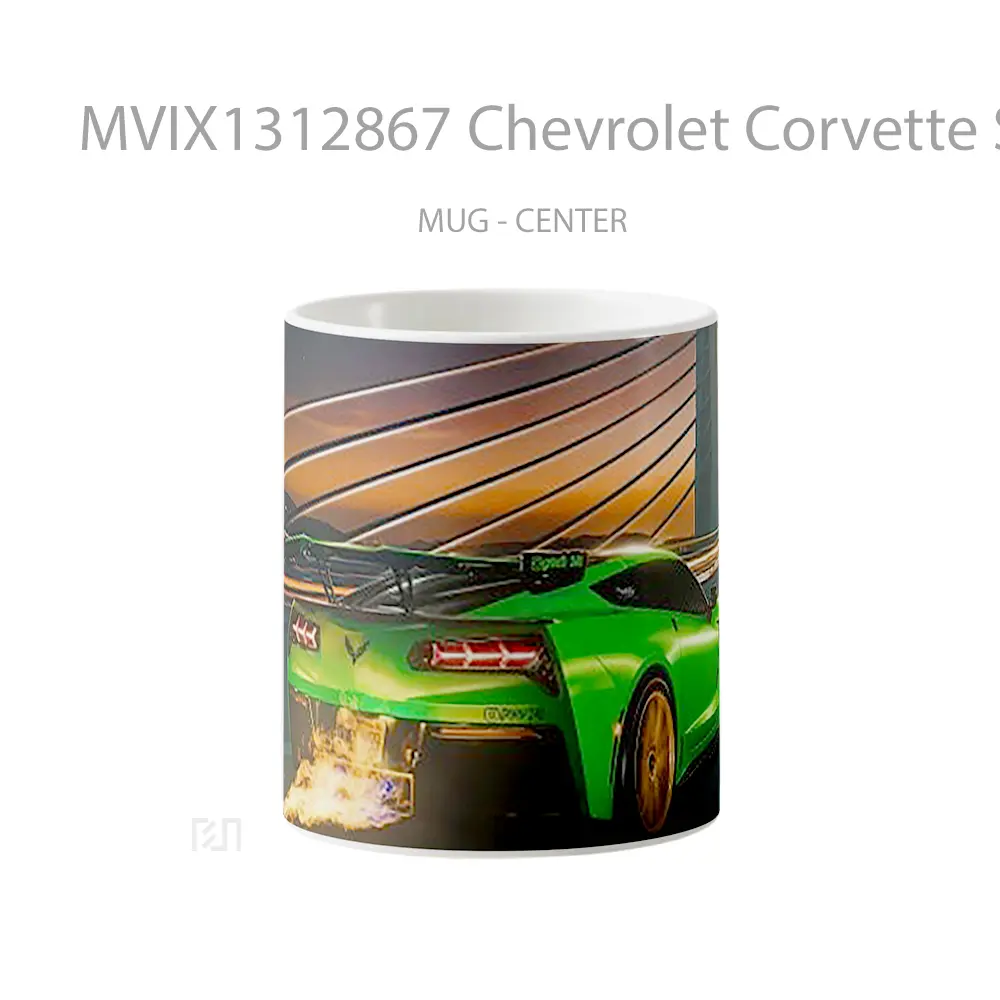 Mug Chevrolet Corvette Stingray Cangkir Mobil