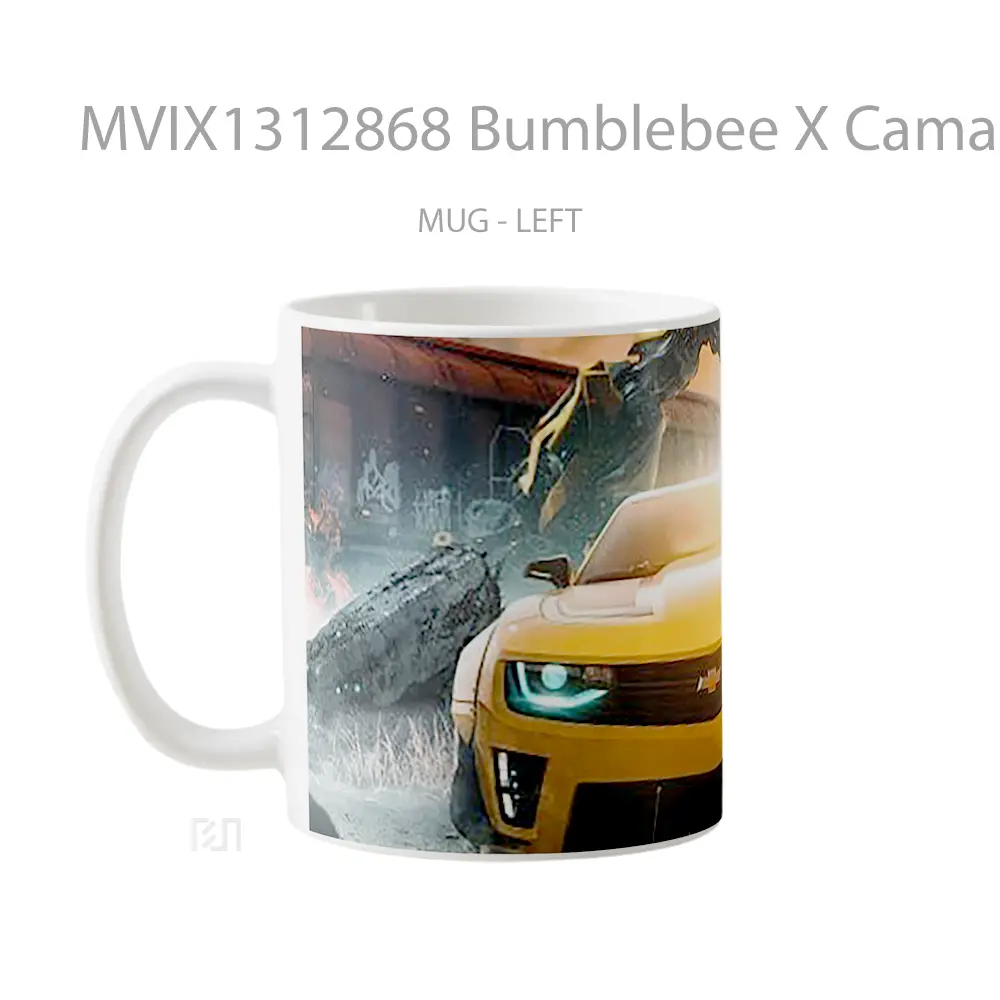 Mug Bumblebee X Camaro Cangkir Mobil - All-side / Desain