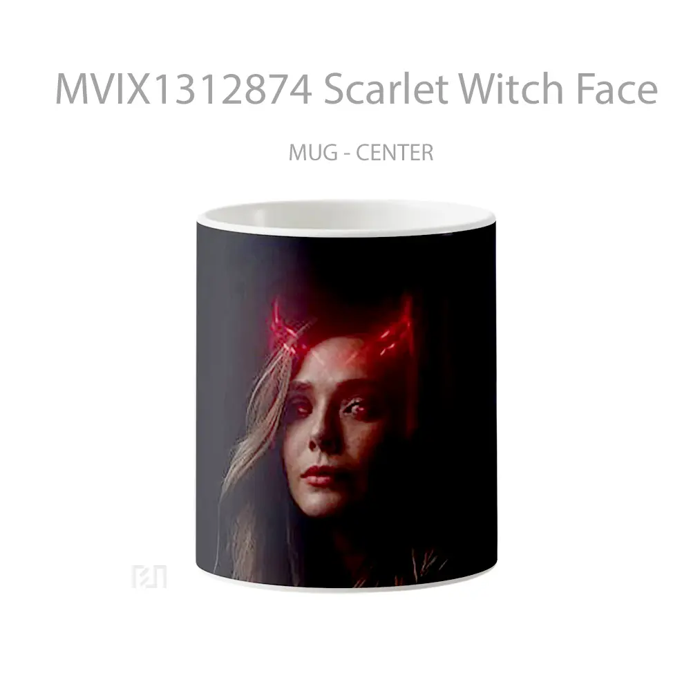 Mug Scarlet Witch Face Gelas Superhero
