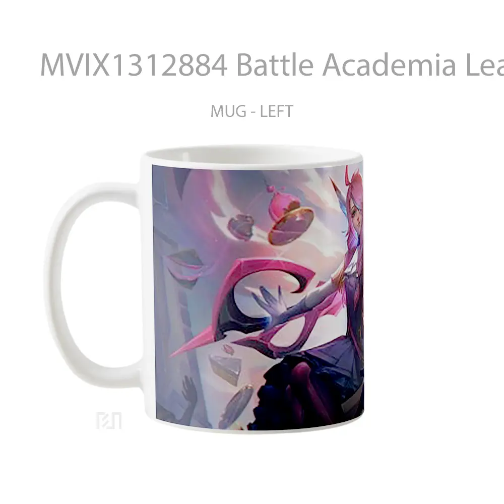 Mug Battle Academia League Of Legends Cangkir Gamer - All-side / Desain