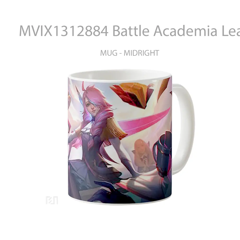 Mug Battle Academia League Of Legends Cangkir Gamer - All-side / Desain