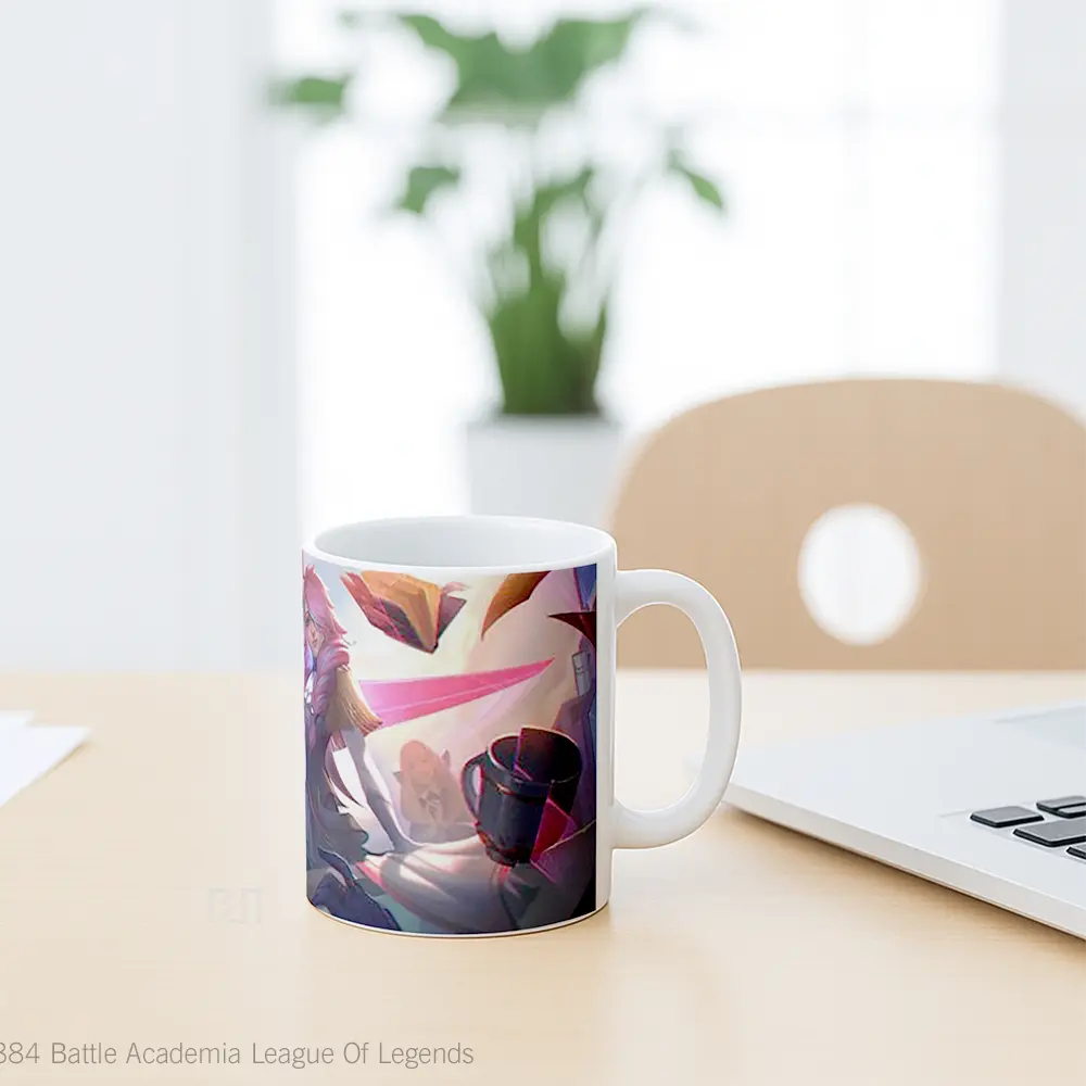 Mug Battle Academia League Of Legends Cangkir Gamer - All-side / Desain