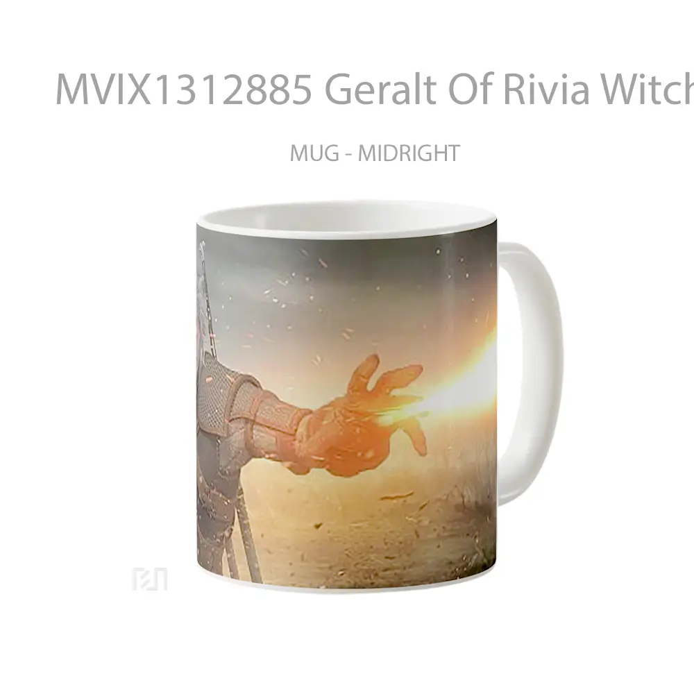 Mug Geralt Of Rivia Witcher Gelas Keramik Unik - All-side / Desain
