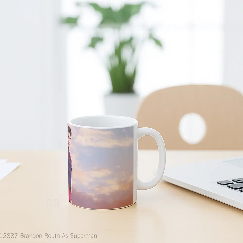 Mug Brandon Routh As Superman Gelas Superhero - All-side / Desain