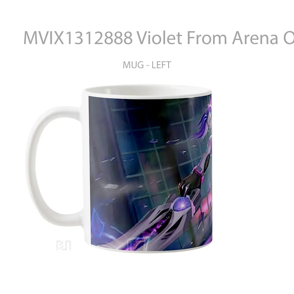Mug Violet From Arena Of Valor Fanart Gelas Keramik Unik - All-side / Desain