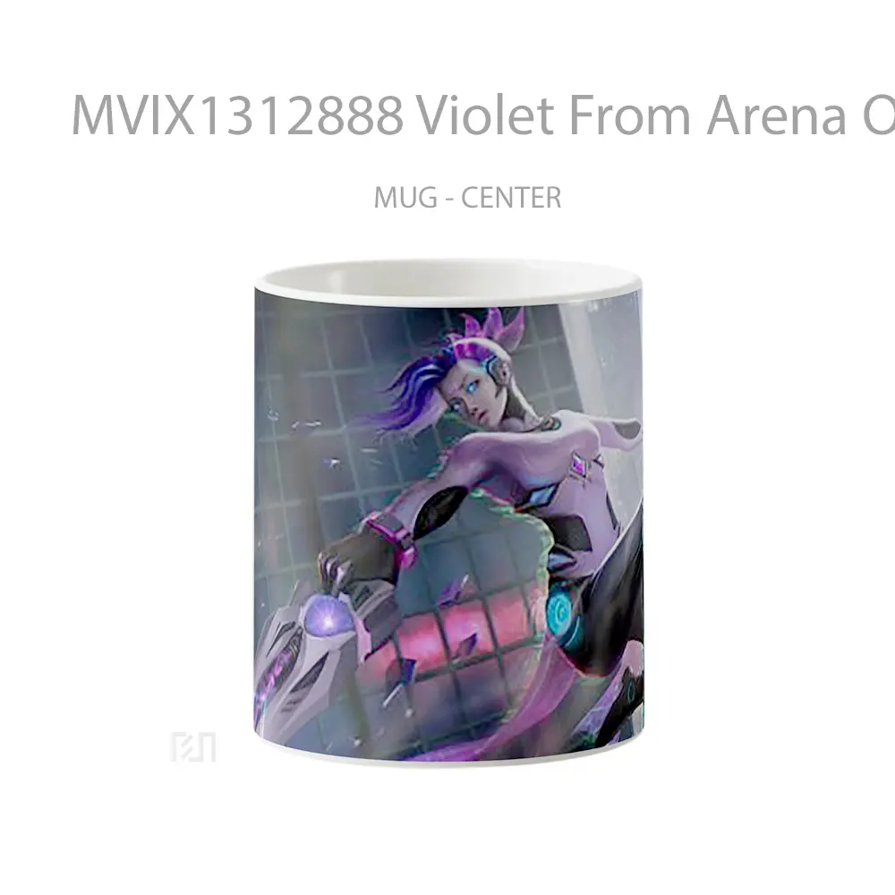 Mug Violet From Arena Of Valor Fanart Gelas Keramik Unik