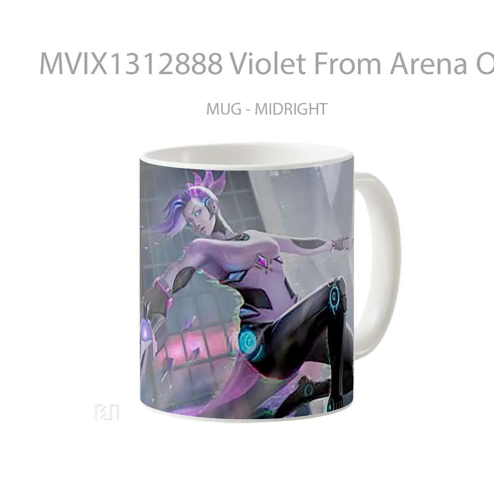 Mug Violet From Arena Of Valor Fanart Gelas Keramik Unik - All-side / Desain
