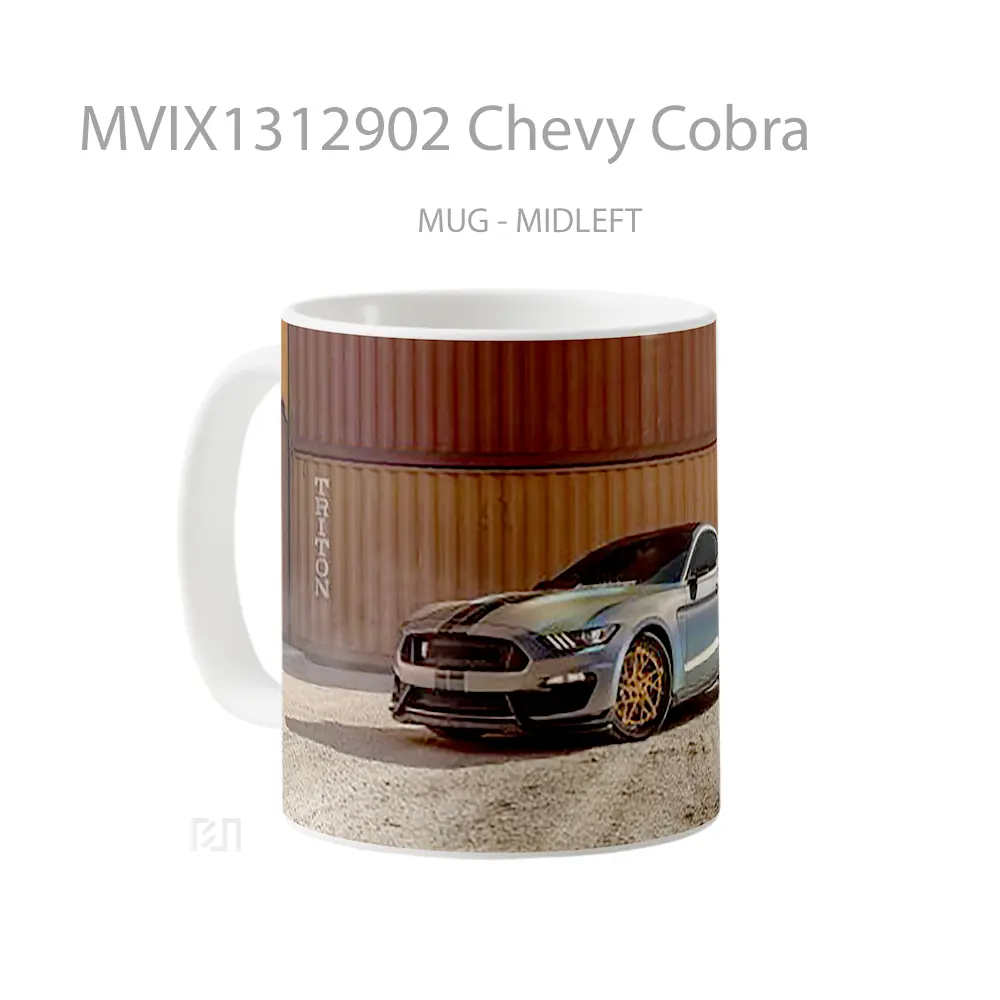 Mug Chevy Cobra Gelas Keramik Unik - All-side / Desain