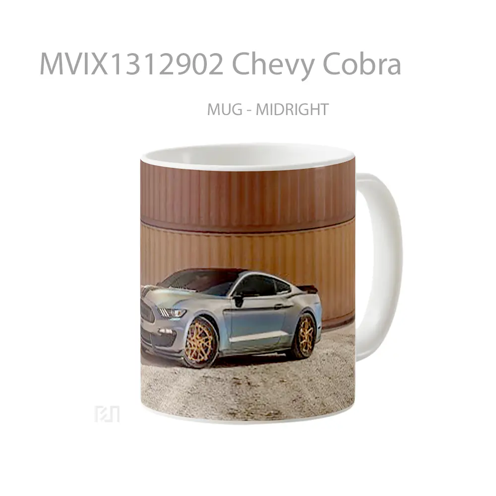 Mug Chevy Cobra Gelas Keramik Unik - All-side / Desain