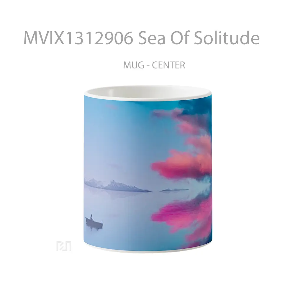 Mug Sea Of Solitude Gelas Pemandangan Alam