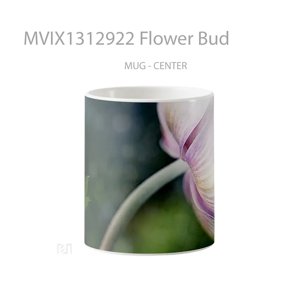 Mug Flower Bud Gelas Pemandangan Alam
