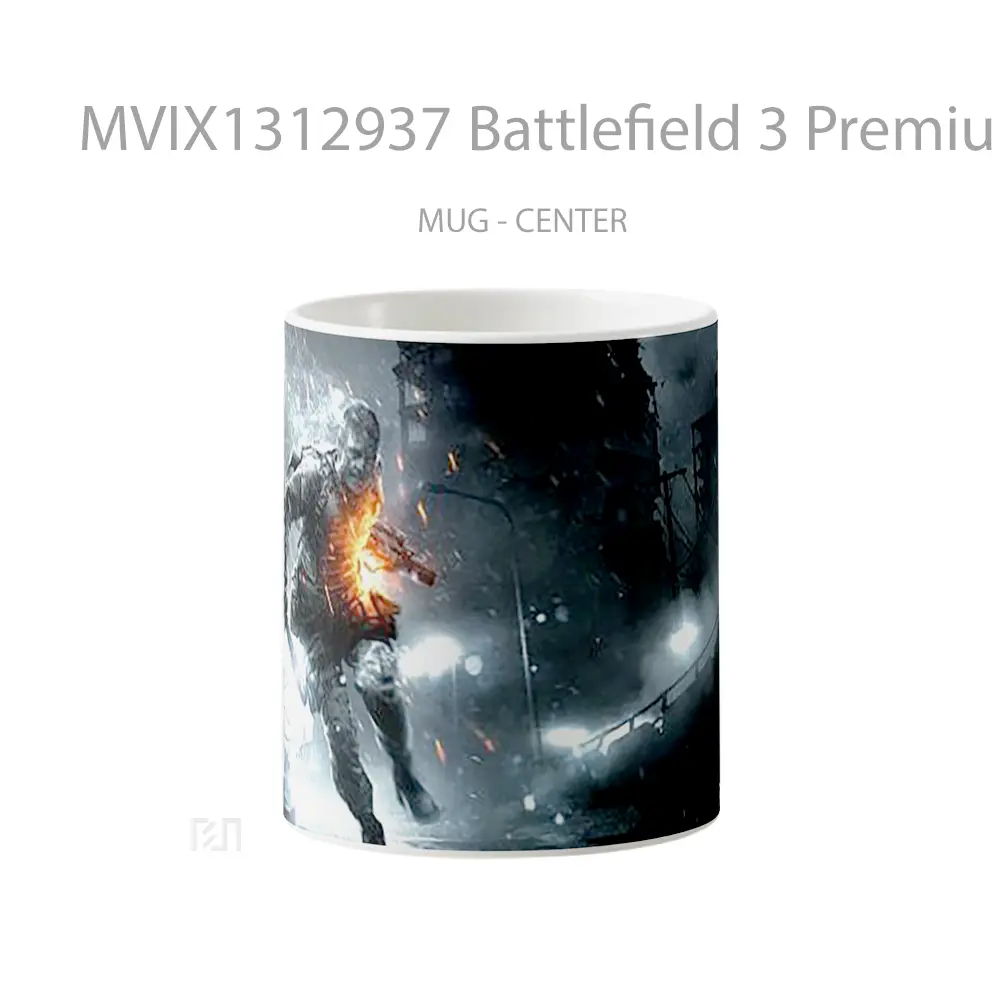 Mug Battlefield 3 Premium Aftermath Gelas Keramik Unik