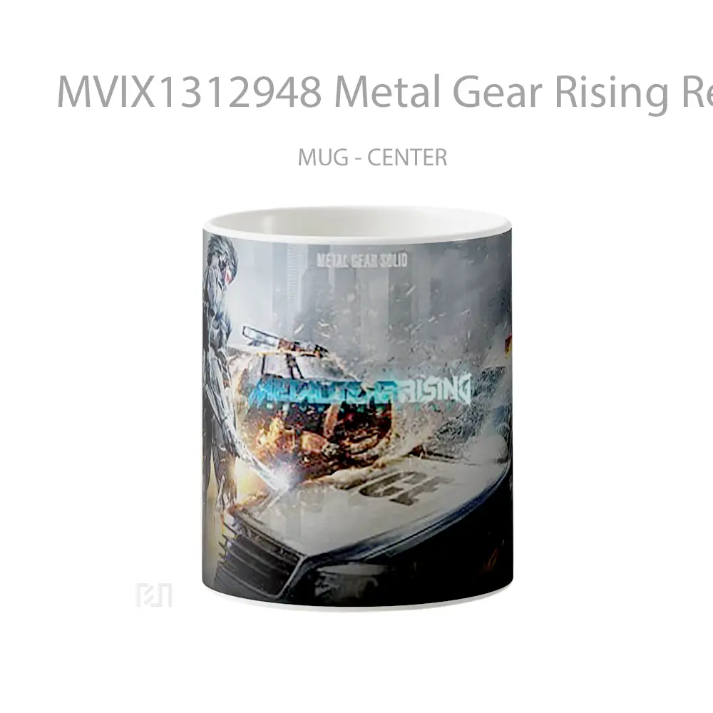 Mug Metal Gear Rising Revengeance 2 Gelas Keramik Unik