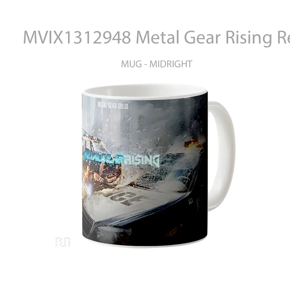 Mug Metal Gear Rising Revengeance 2 Gelas Keramik Unik - All-side / Desain