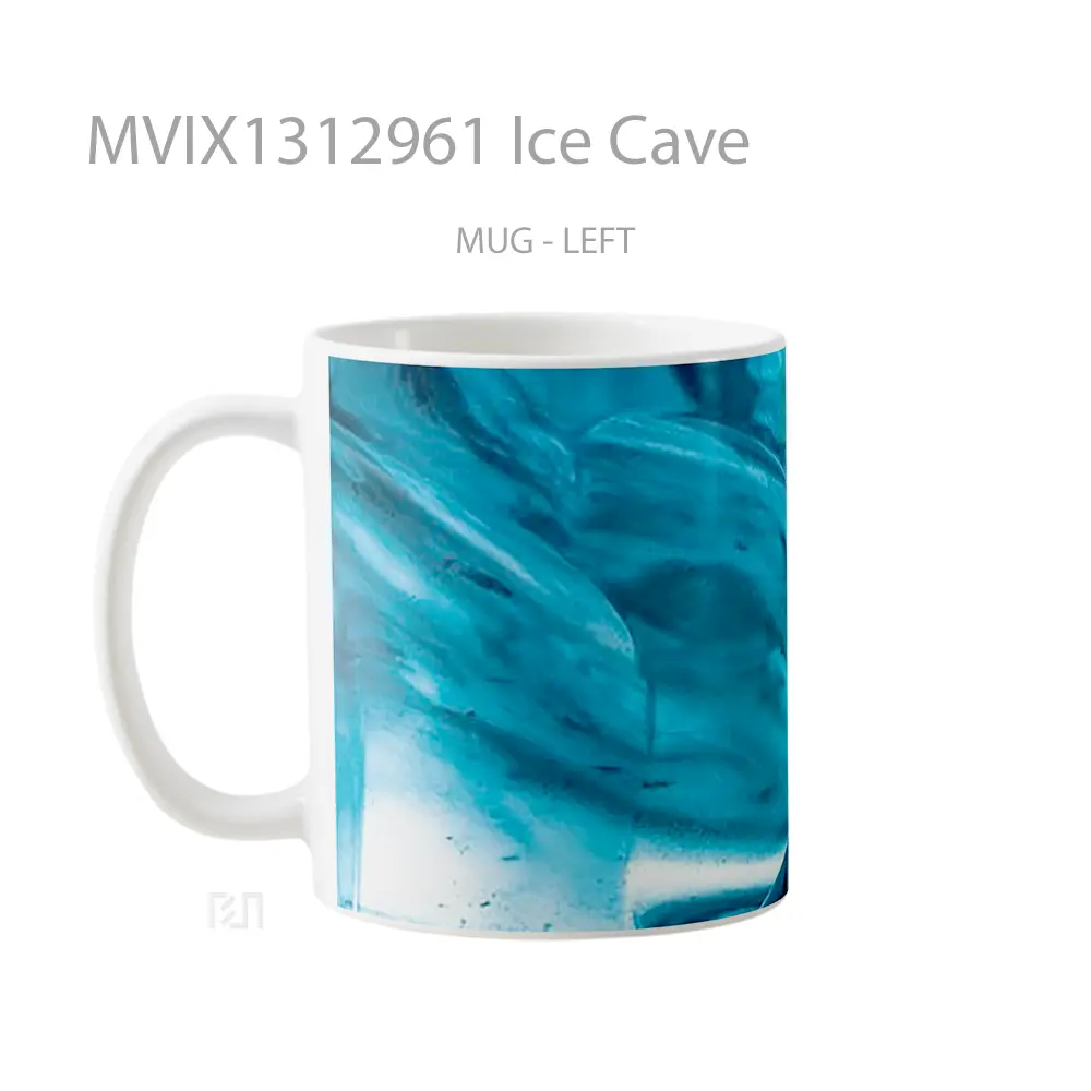 Mug Ice Cave Gelas Pemandangan Alam - All-side / Desain