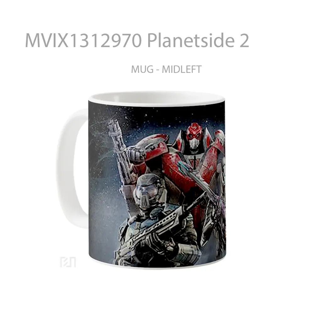 Mug Planetside 2 Gelas Keramik Unik - All-side / Desain