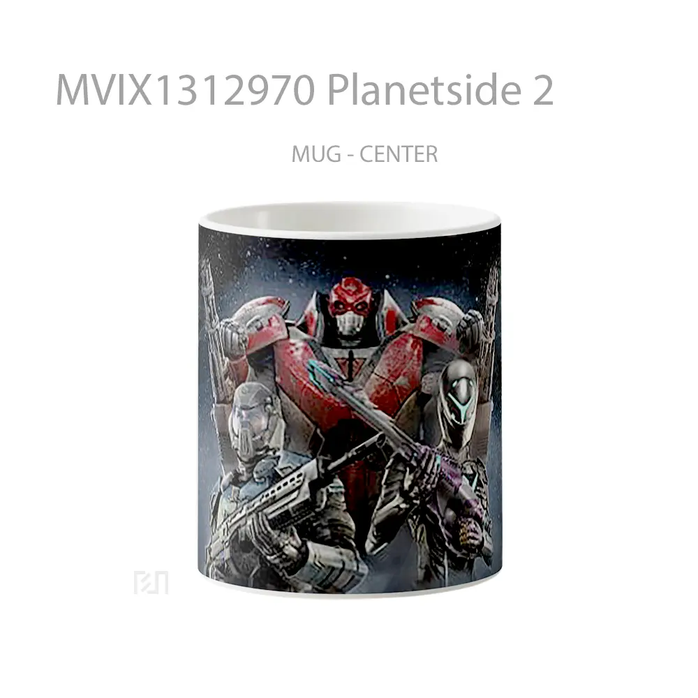 Mug Planetside 2 Gelas Keramik Unik