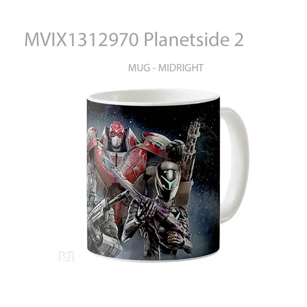 Mug Planetside 2 Gelas Keramik Unik - All-side / Desain
